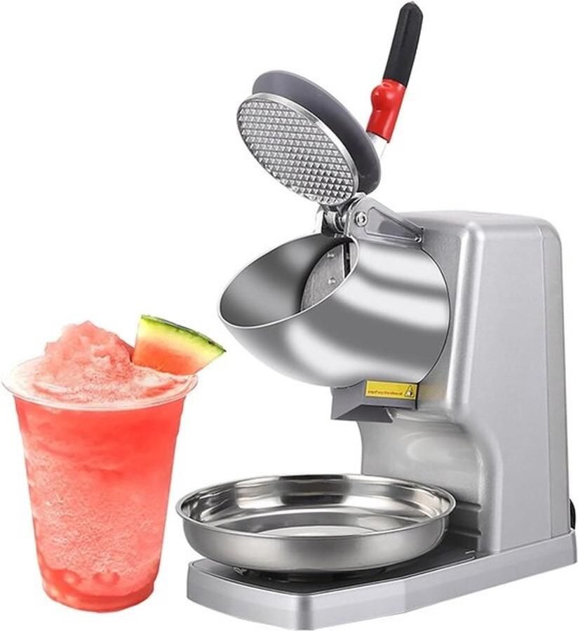 IJsmachine Slush Machine IJscrusher Cocktails Maken Krachtige 500W Motor 100kg u Geel Rood Zwart