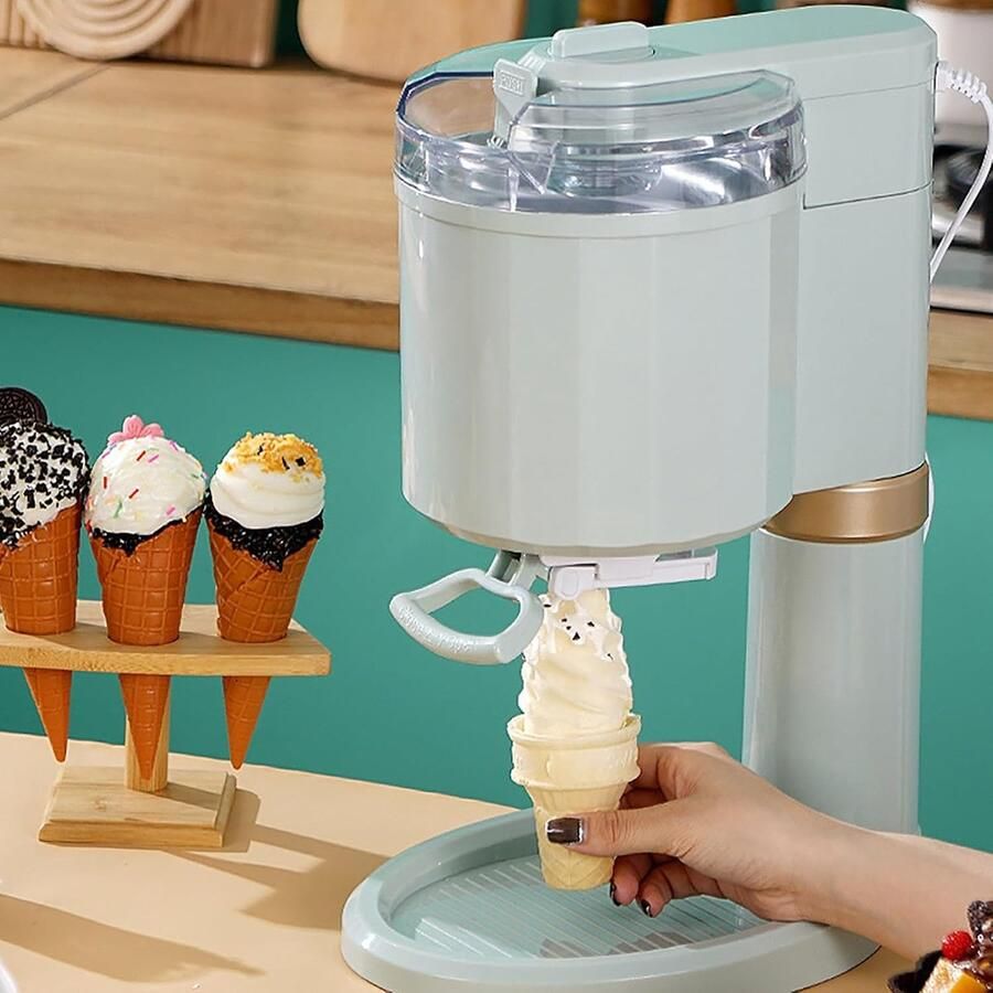 IJsmachine Softijs Maker Thuis Desserts Maken Compact 1 Liter 1 Liter A