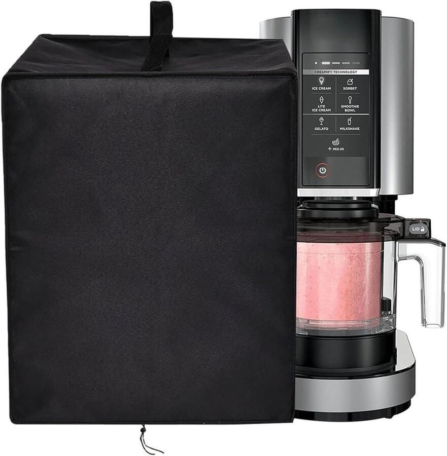 Ijsmachine Stofkap Slush Machine Cover Keuken Bescherming Duurzaam Oxford Materiaal 43x48x17cm Zwart