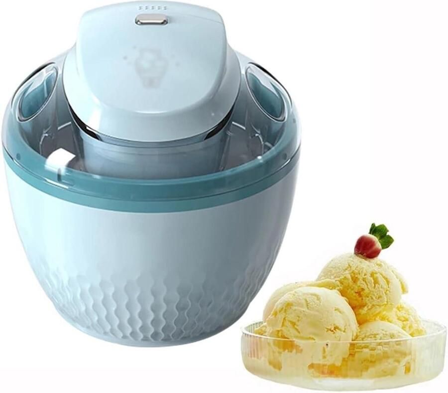 IJsmachine Thuis Dessertmaker Yoghurtijs Zelf Desserts Maken Automatisch DIY 500 ml One Color