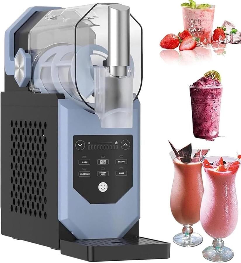 IJsmachine Thuis Soft Serve Maker Direct Drankjes Maken Zonder Ijs Blokjes 1600 ml Inhoud