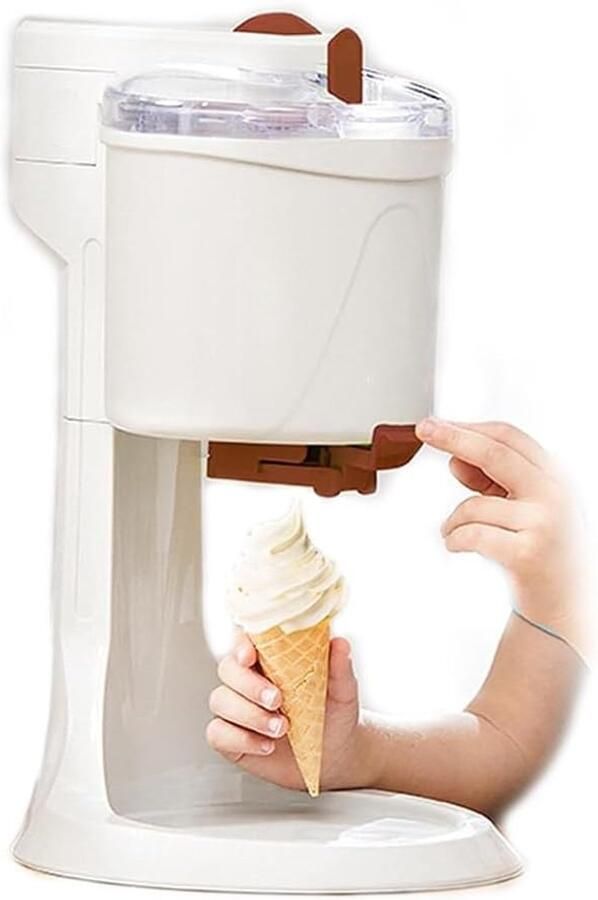 IJsmachine Thuis Softijs Maker Zelf IJs Maken Eenvoudige Bediening 1000ml Capaciteit