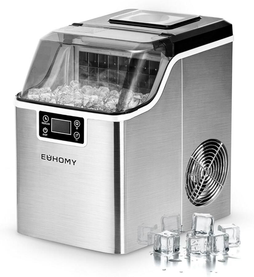 IJsmachine voor aanrecht: Snel Zelfreinigend en Draagbaar 24 Stuks in 13 Minuten