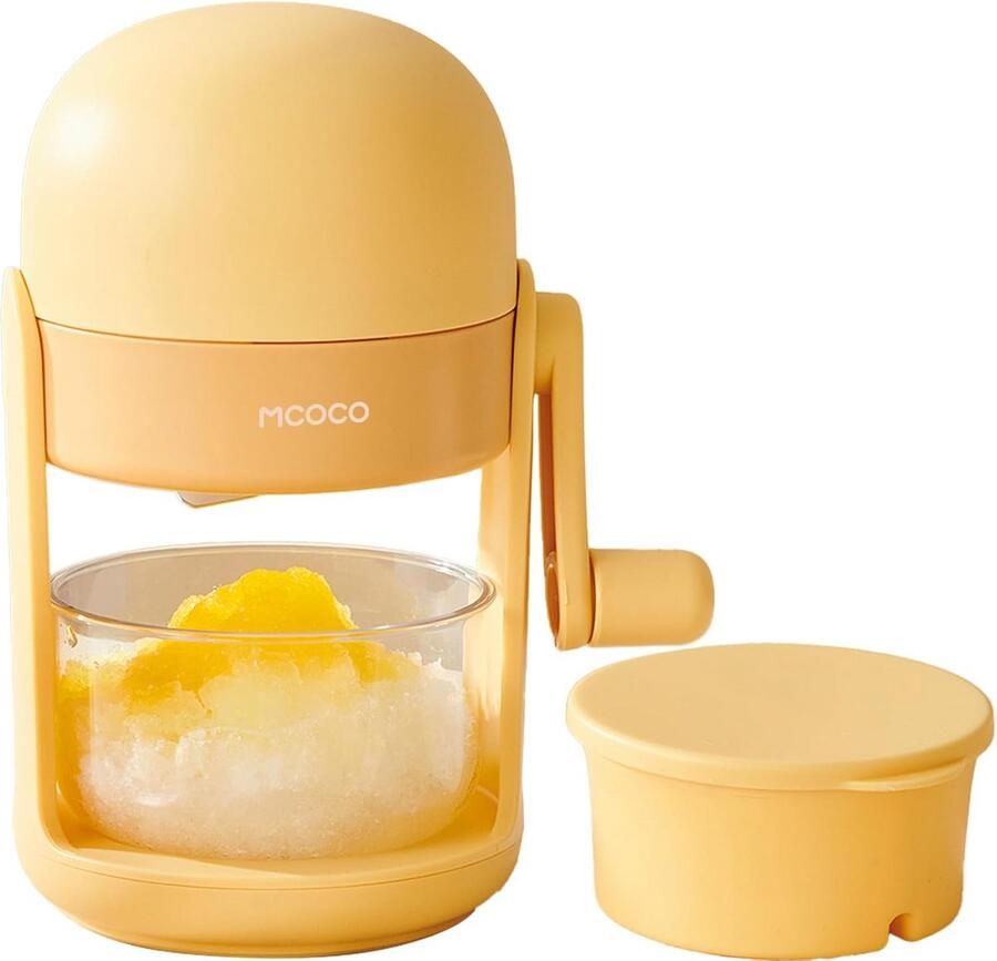 IJsmachine voor Fijn Geschaafd IJs en Sneeuwkegels met Kom