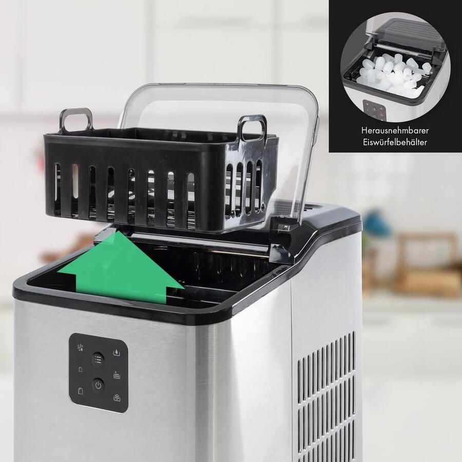 IJsmachine Voor Snelle IJsblokjes in RVS
