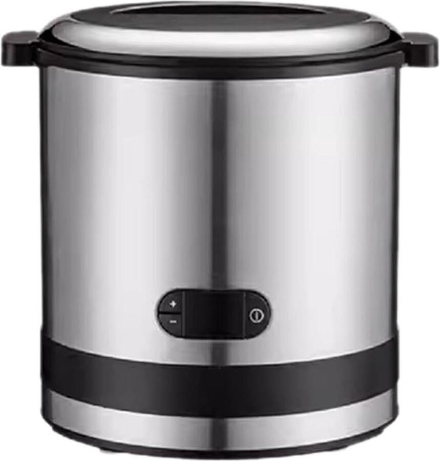 IJsmachine Zelfgemaakt Dessert Maker Thuis Dessert Maken Roestvrij Staal 300 ml Capaciteit Zilver