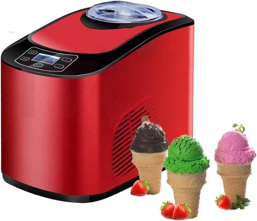 IJsmachine Zelfgemaakt Dessert Maker Thuis IJs Bereiden Zachte Medium Harde W24xD39xH32cm A