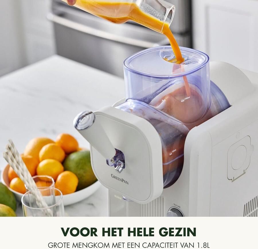 IJsmachine zelfvriezend automatische ijsmaker zonder voorvriezen 15-in-1 softijs sorbet en yoghurtijs 1 8 liter compressor