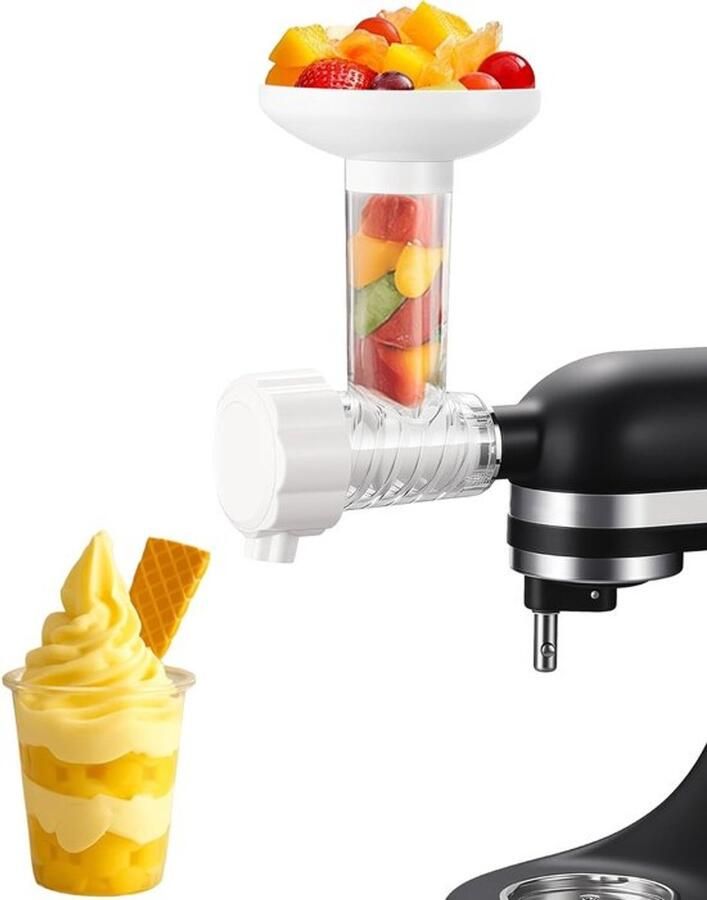 Ijsmaker-accessoire voor Blender Fruitijsmaker BPA-vrij Perfect voor Smoothies en Cocktails