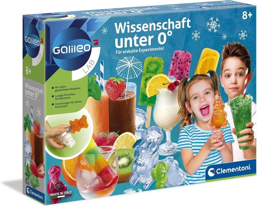 IJsmaker Experimenteerdoos voor Kinderen vanaf 8 Jaar Zelf Slush en IJs Maken