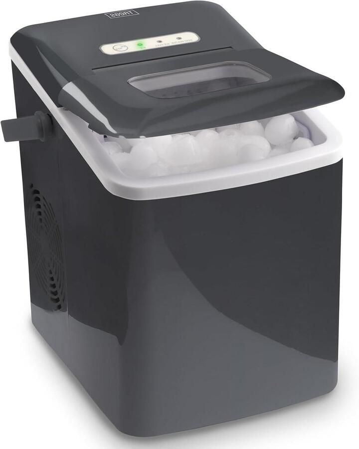 IJsmaker IJsblokjesmachine Drankjes Koelen Compact En Efficiënt 12 kg per 24 uur Zwart