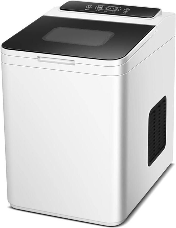 IJsmaker IJsblokjesmachine Snelle IJsie Hoge Dagelijkse Capaciteit 1.5L Tank Zwart