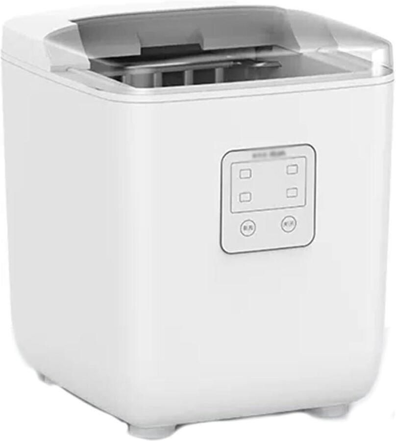 IJsmaker Ijsblokjesmachine Snelle Ijsie Stil En Compact 27 cm Zilver