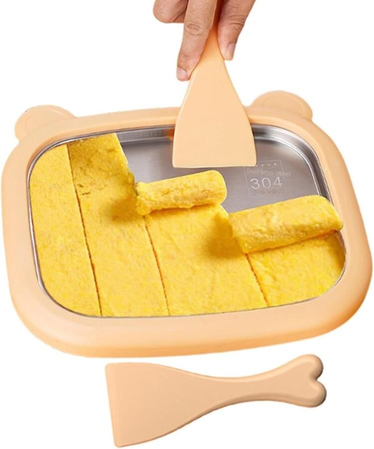IJsmaker Plaat Dessert Maker Zelf Desserts Maken Draadloos Zonder Stopcontact 26 x 21 cm Zilver