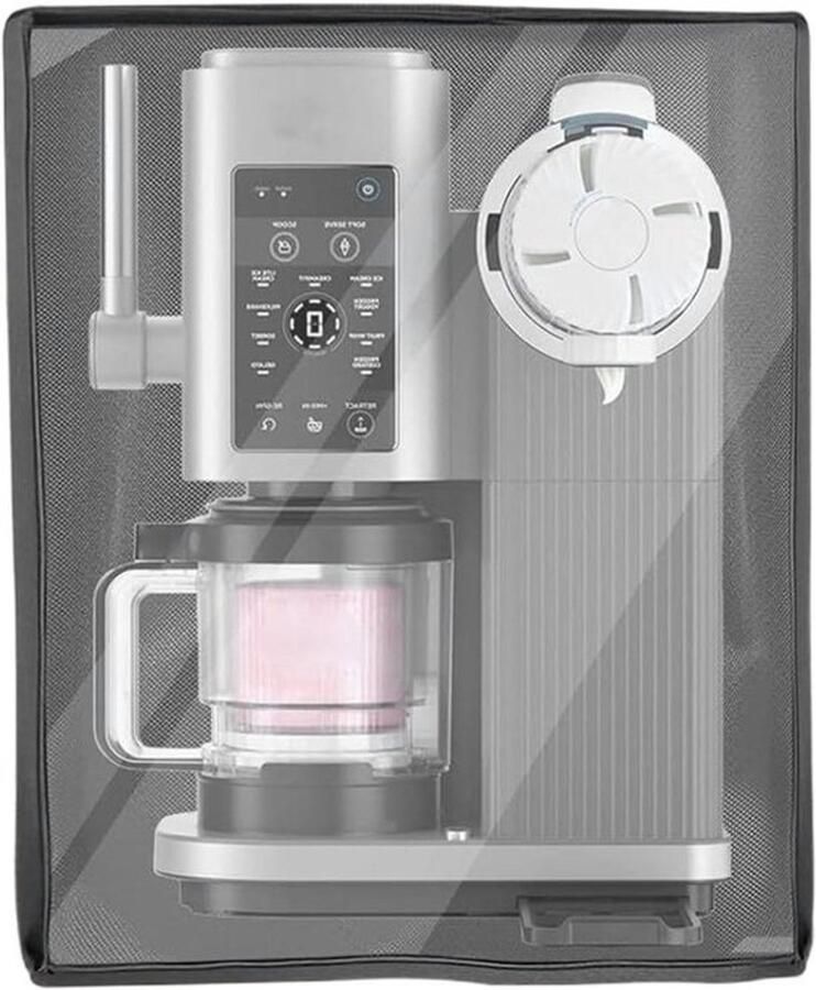 IJsmaker Slushmachine Voor thuisgebruik Met kijkvenster 157 x 102 x 177 cm Zwart