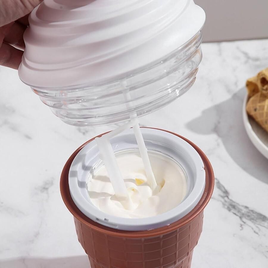 IJsmaker Thuis Dessert Maker Zelf IJsproduceren USB Voeding 127 Kg Capaciteit