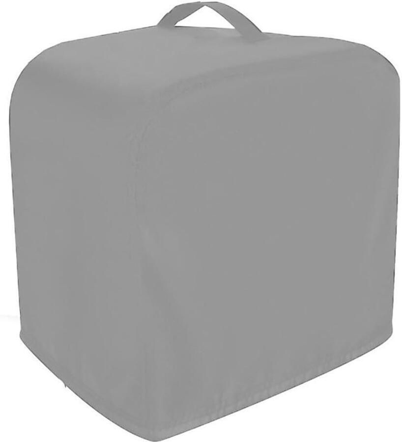 IJsmakerhoes Afdekhoes Keukenmachine Apparaat Beschermen Waterdicht Oxford Materiaal 33 x 43 x 38 cm Grijs