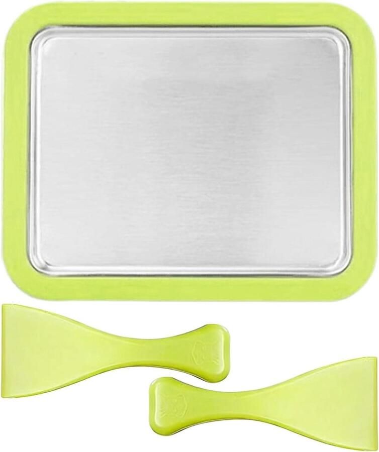 IJsroller IJsmachine Desserts Maken Roestvrij Staal 26 x 21 cm Groen