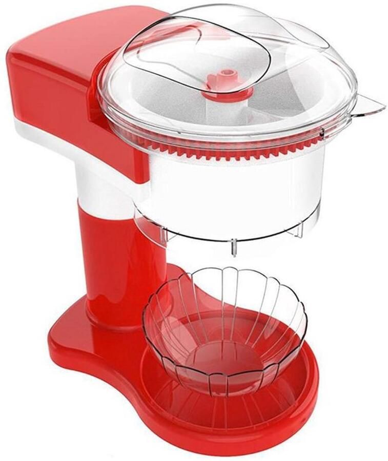 IJsschaafmachine zelfgemaakte ijsmaker elektrische ijsvergruizer geschikt voor het maken van smoothies ijshoorntjes en cocktails handig voor thuisgebruik
