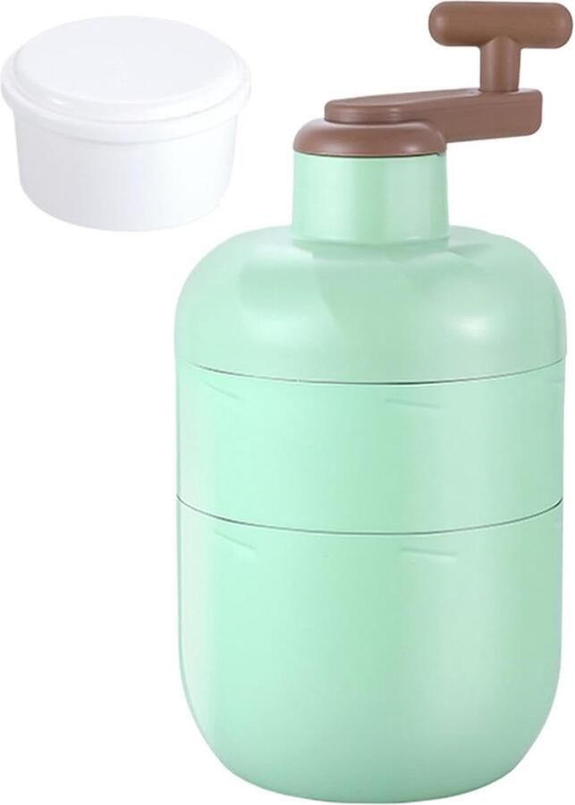 IJsschep Machine Sneeuwijs Maker Maak Slushies Handmatig Zonder Stroom 13 x 13 x 13 cm