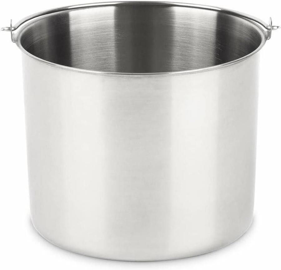 IJsturbineschaal IJskom Dubbelwandig Zelf IJs Maken Dubbelwandig Isolatie 50 x 50 x 28 cm Zilver