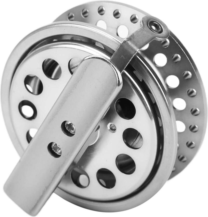 Ijsvismolen Vlotmolen Rotsvissen Vissen Buiten Volledig Metalen Compact Zwart