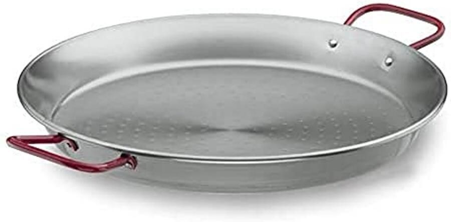 Ijzeren Paella Pan 32 cm – Geschikt voor Spaanse Gerechten