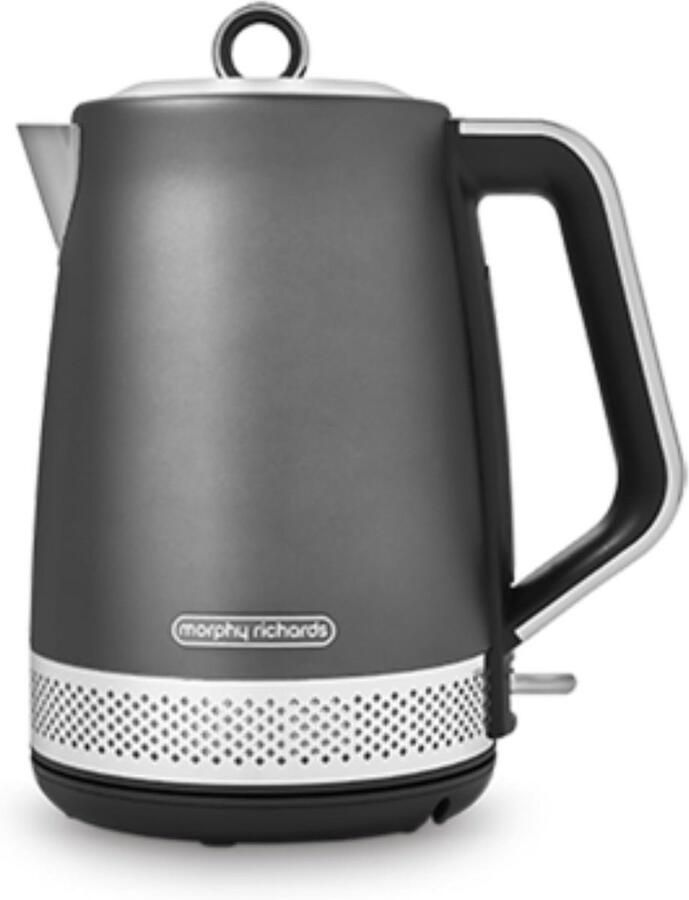 Illuminated waterkoker van titanium roestvrij staal met 1 7 liter capaciteit