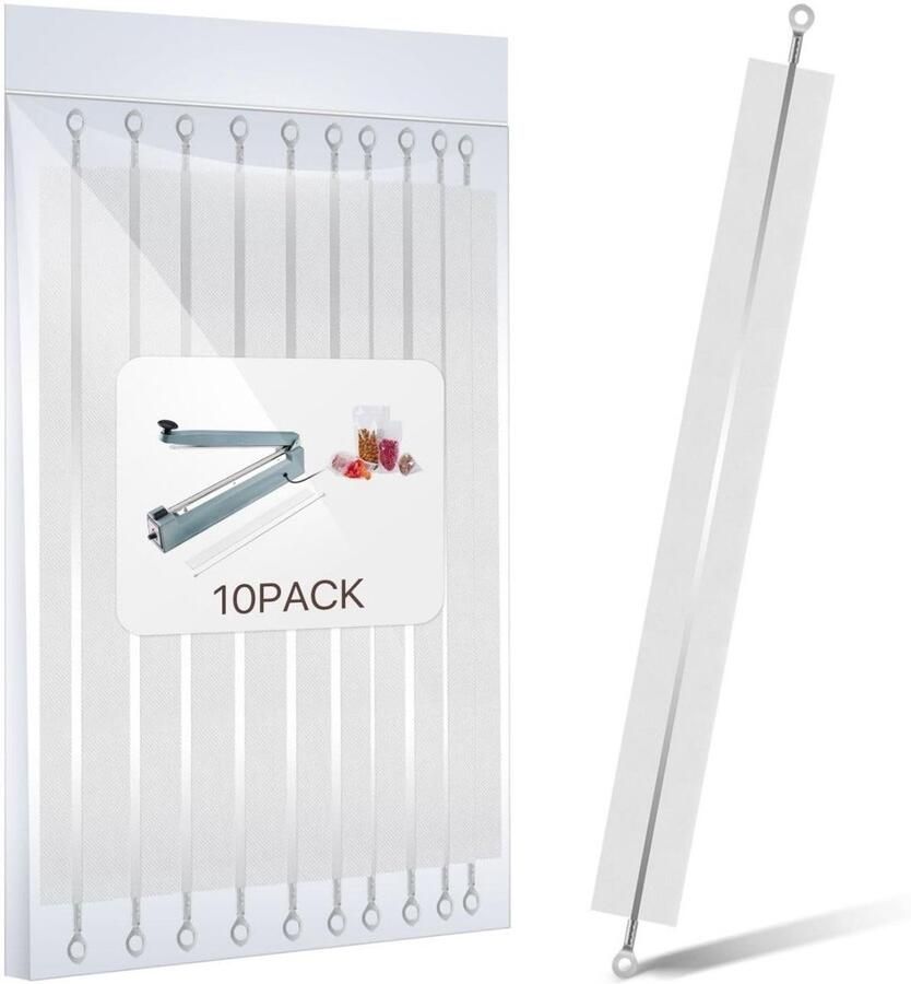 Impulse Sealer Reparatieset 10 Stuks en Seal Strips