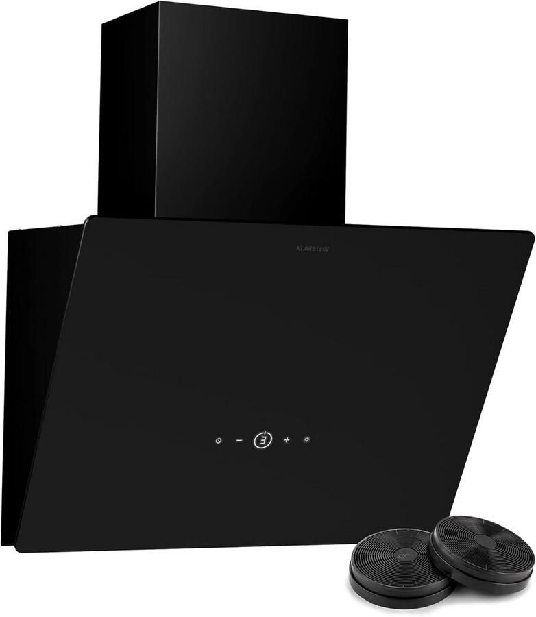 Inbouw afzuigkap 50 cm met LED verlichting en aanraakbediening