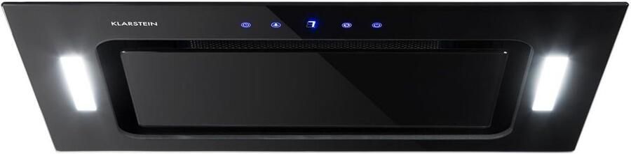 Inbouw Afzuigkap 52 cm Breed voor Keukenkast Krachtige Afvoer en Recirculatie