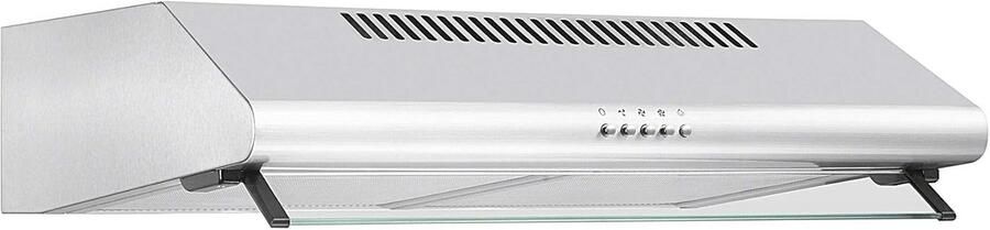 Inbouw Afzuigkap 60 cm RVS Keuken Schouw Omloop en Afvoer