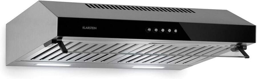 Inbouw Afzuigkap 60 cm RVS Krachtige Afzuiging met Halogeen Verlichting