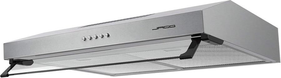 Inbouw afzuigkap 60 cm RVS met LED Verlichting en Vetfilters