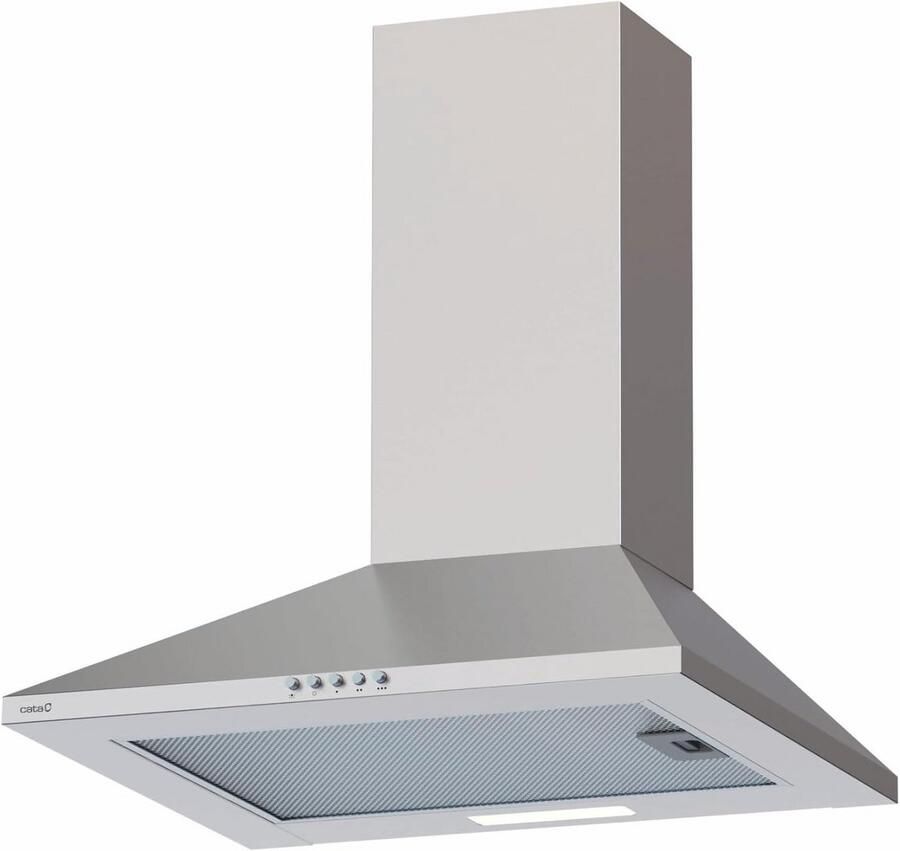 Inbouw Afzuigkap RVS met 3 standen en LED-verlichting