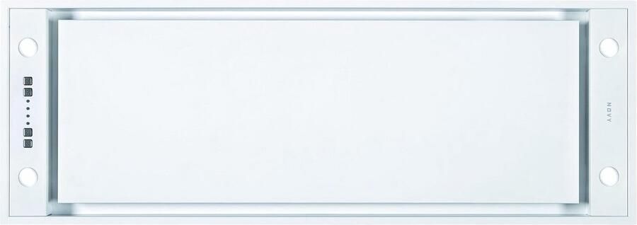 Inbouw Afzuigkap Wit Roestvrij Staal 850 m 3 h Krachtige Afzuiging voor Keuken