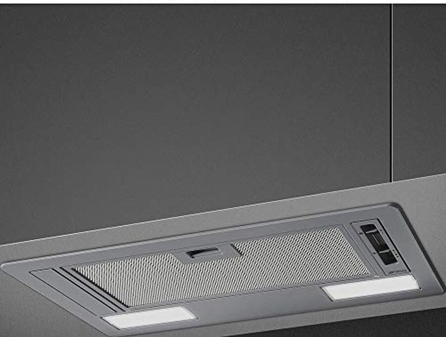 Inbouw Afzuigkap Zilver met 224 m³ u Luchtafvoer en LED Verlichting