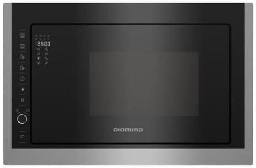 Inbouw Grillmagnetron Combi Magnetron Snel Maaltijden Bereiden Geïntegreerde Grillfunctie 25 Liter RVS