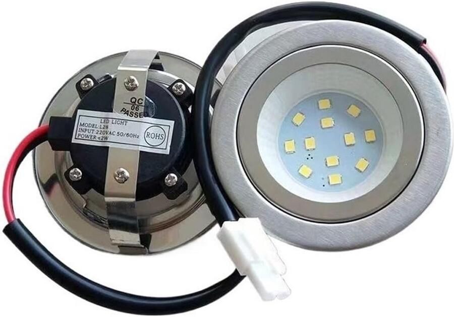 Inbouw LED Lamp voor Afzuigkap 1 5W Universeel 12V DC 220V AC Warm Wit & Koud Wit