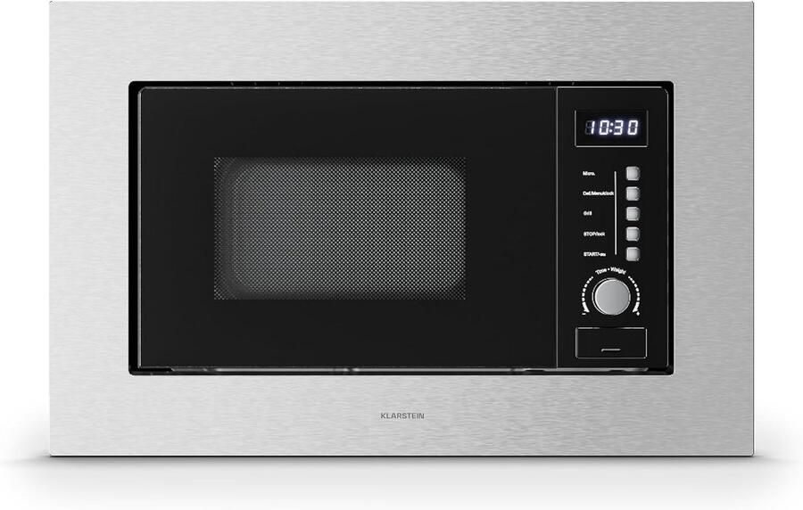 Inbouw Magnetron 60 cm met Grillfunctie 20 Liter RVS Touch Control