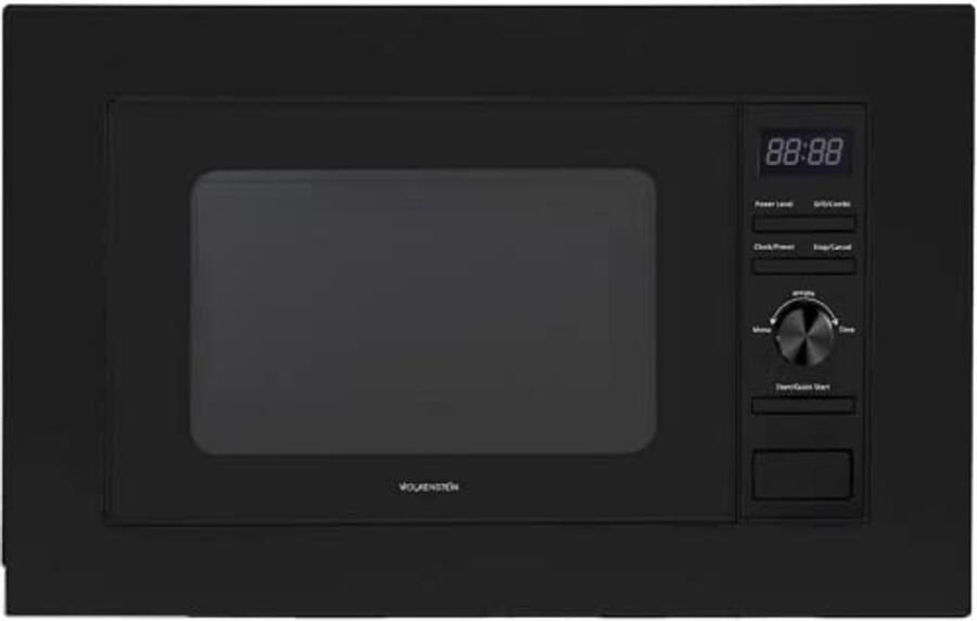 Inbouw Magnetron 800W met Grill en Kindersluiting 20L en 6 Vermogensniveaus