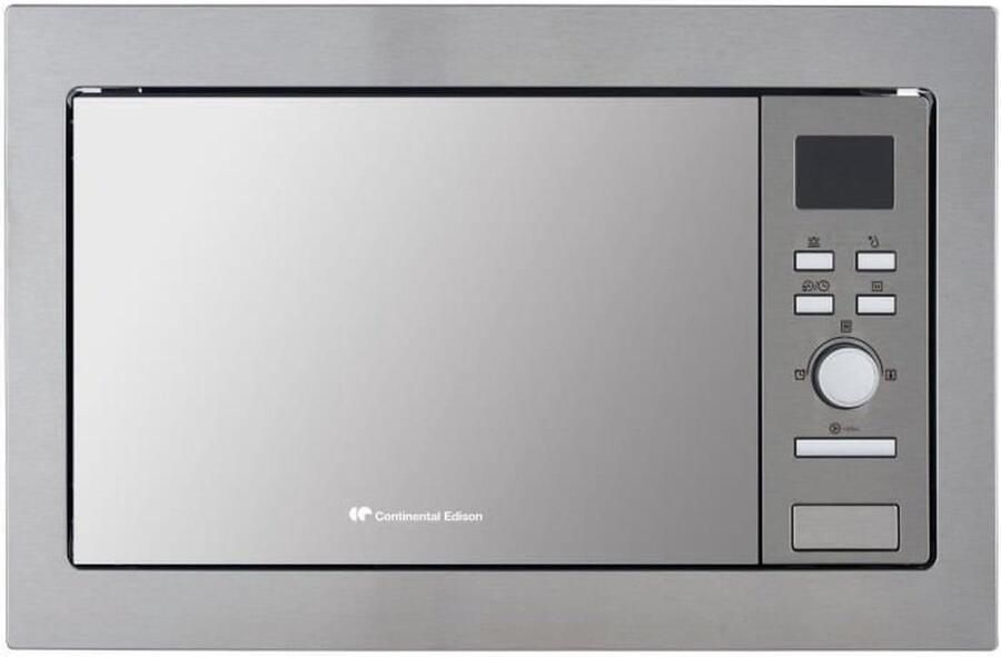 Inbouw Magnetron Compacte Oven Snel Eten Met Grillfunctie 25 Liter Capaciteit Zwart