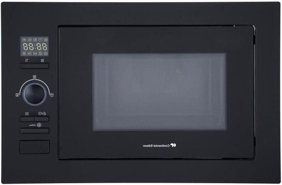 Inbouw magnetron Grill functie Snel eten bereiden Geïntegreerd design 25 liter Zwart