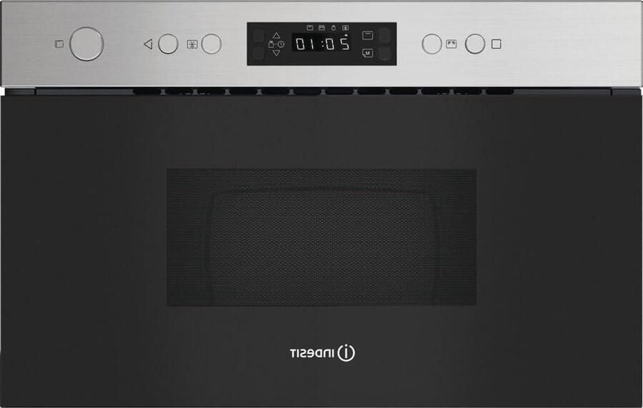 Inbouw Magnetron Grill-magnetron Snel Eten Bereiden Met Grillfunctie 22 Liter Inhoud Zwart Roestvrijstaal