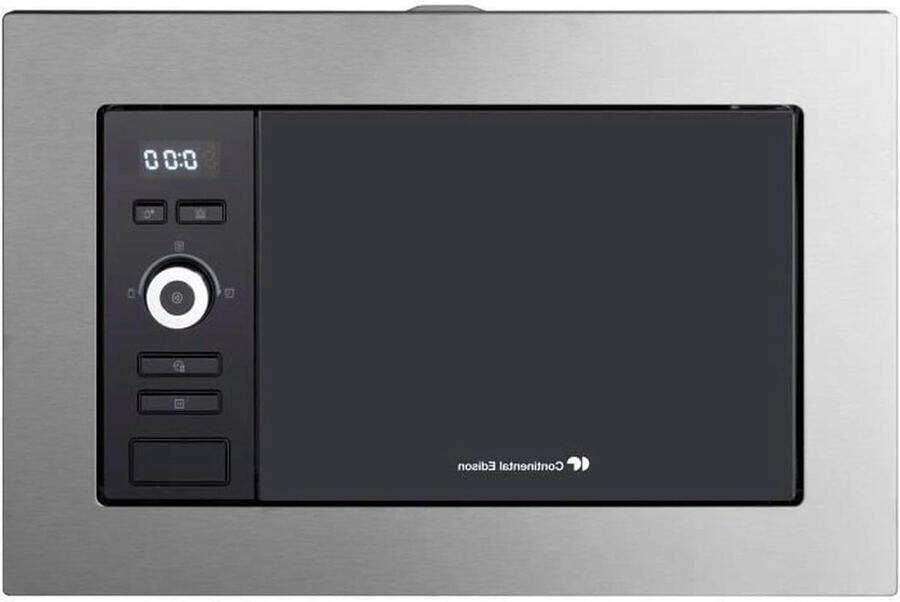 Inbouw Magnetron Grill Oven Combimagnetron Snel Eten Opwarmen Met Grillfunctie 20 Liter Zilver