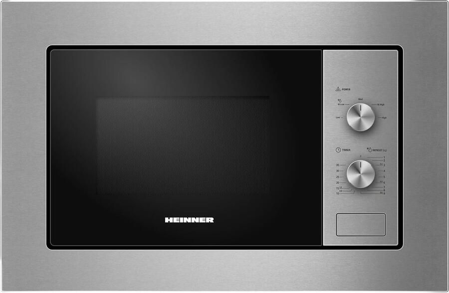 Inbouw Magnetron Keuken Apparaat Snel Opwarmen 8 Automatische Programma's 59.6 x 38.8 cm Inox
