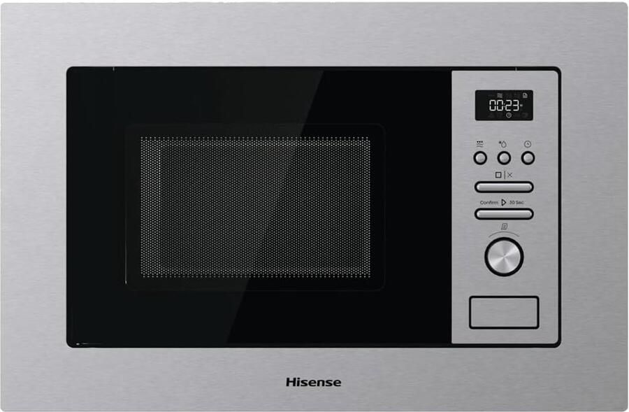 Inbouw Magnetron Oven Combimagnetron Snel Eten Bereiden 15 Voorgeprogrammeerde Programma's 38.8cm Hoog 59.5cm Breed Roestvrij Staal