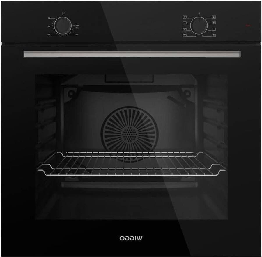 Inbouw Oven Heteluchtoven Keuken Thuis Koken 8 Functies 60 cm Zwart - Foto 1