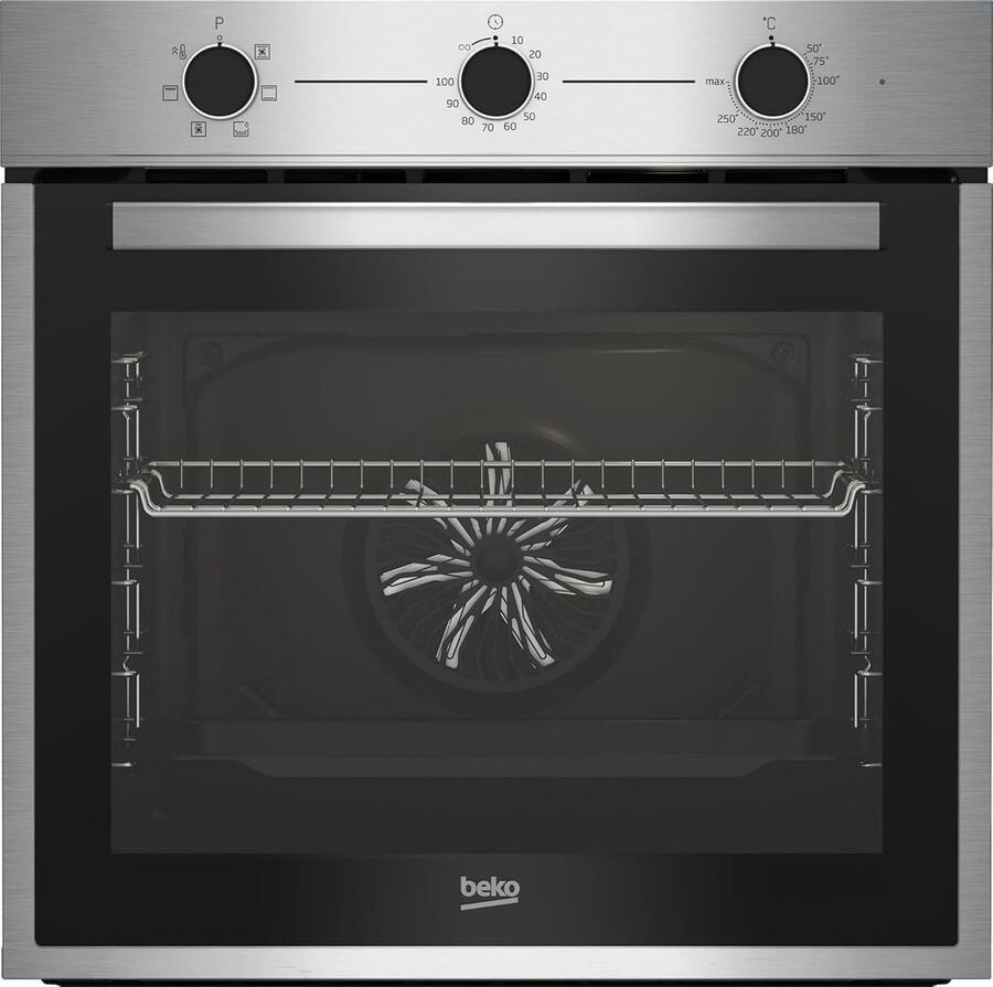 Inbouw Oven Keuken Oven Bakken Grillen 72 Liter Capaciteit 60cm Inbouw Roestvrij Staal