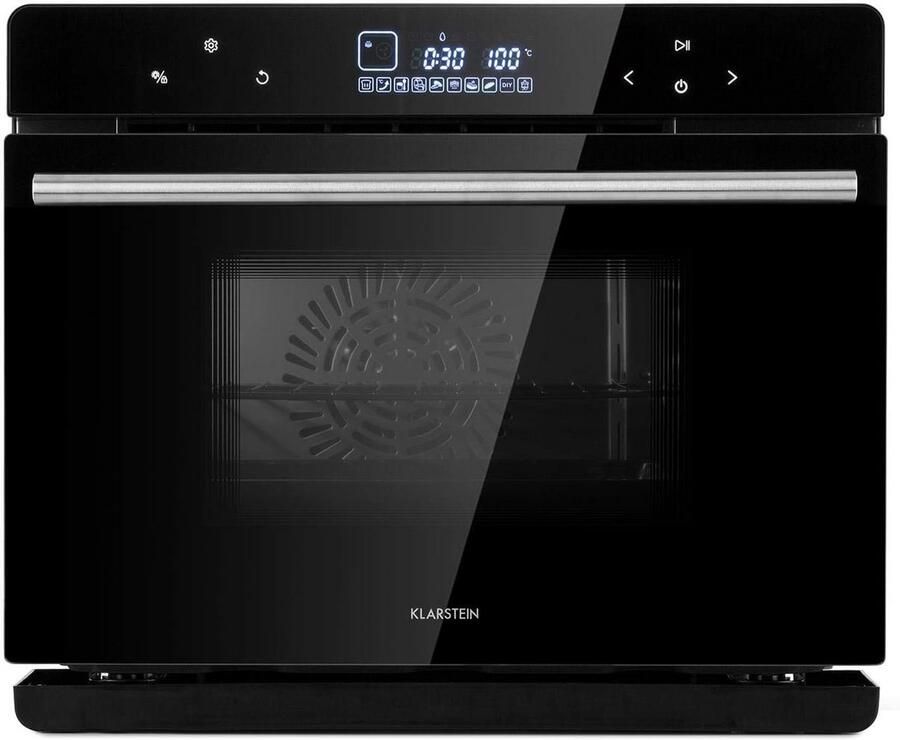 Inbouw Stoomoven 24 Liter Multifunctionele Heteluchtoven met TouchControl
